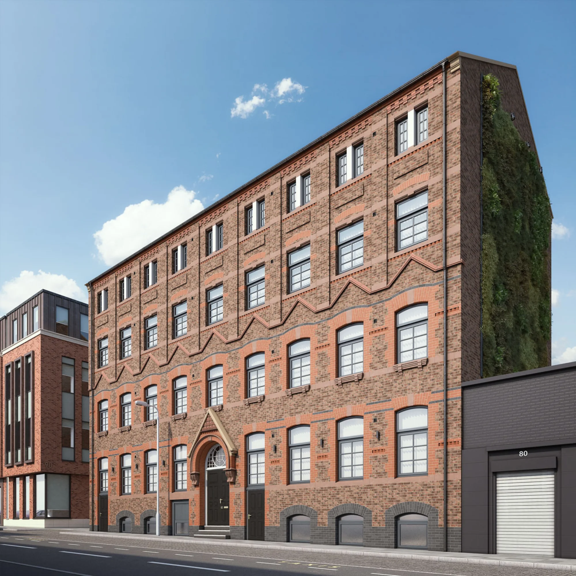 Architectural visual of 82 Duke St. in Liverpool